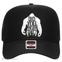 Bigfoot Did You Hear That Distressed Sasquatch Yeti Hat thumb 0