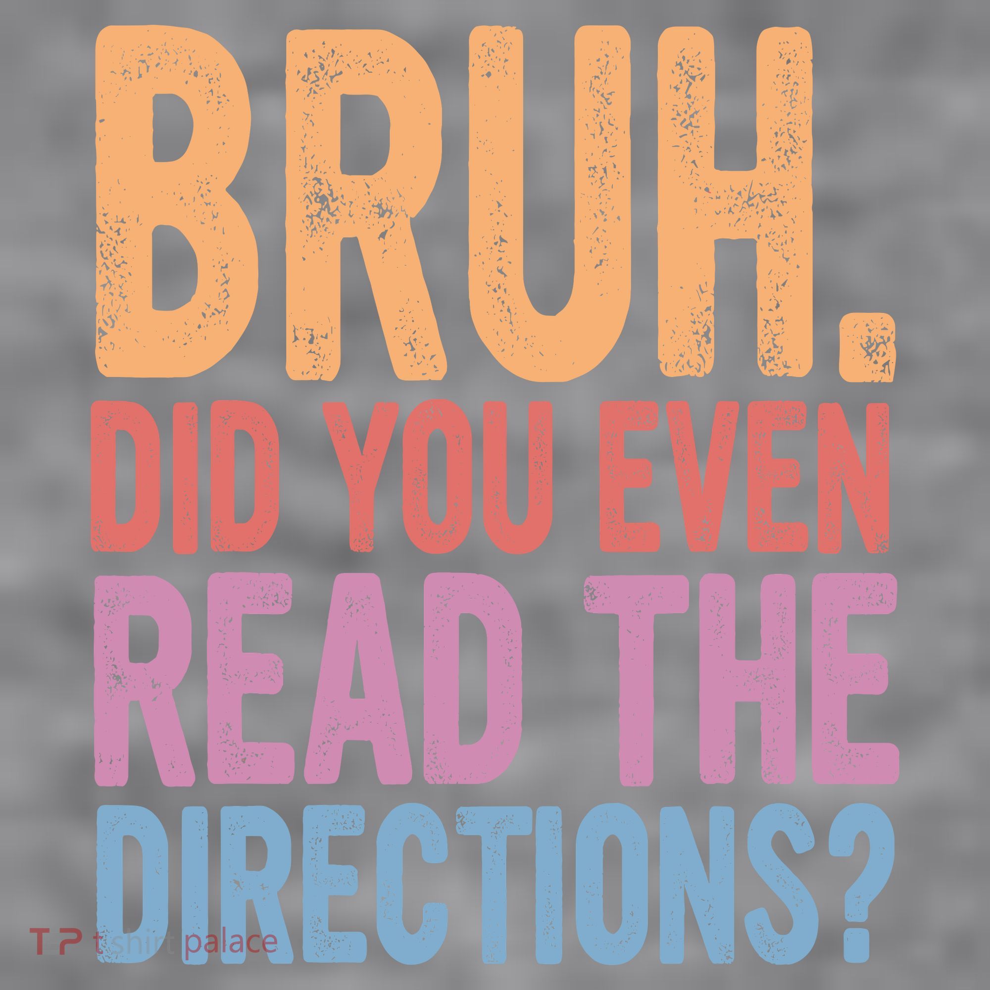 Bruh Did You Even Read The Directions Bruh Teacher Women's Racerback Cropped Tank