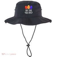But Did You Dye Happy Easter Egg Bunny Day Bucket Hat thumb 0
