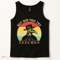 But did you try Leeches Plague Doctor Mask Cloak Tank Top thumb 2