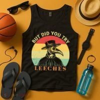 But did you try Leeches Plague Doctor Mask Cloak Tank Top thumb 4