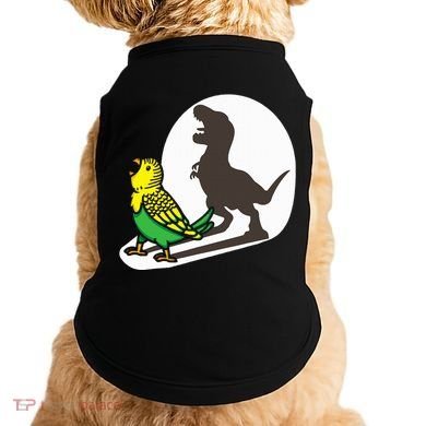 Bird Dinosaur Zookeeper Paleontologist Budgie Parakeet T Rex Doggie Tank