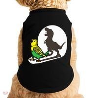 Bird Dinosaur Zookeeper Paleontologist Budgie Parakeet T Rex Doggie Tank thumb 0