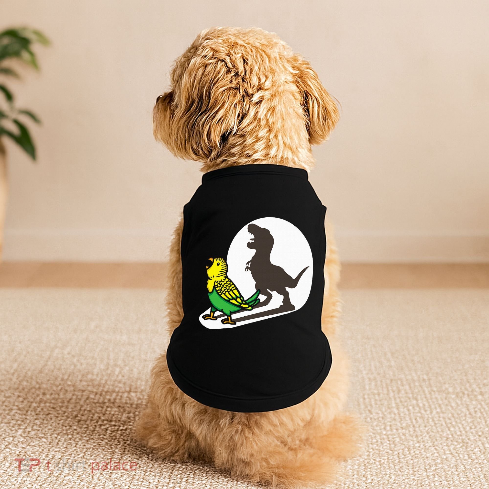 Bird Dinosaur Zookeeper Paleontologist Budgie Parakeet T Rex Doggie Tank