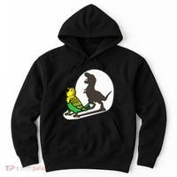 Bird Dinosaur Zookeeper Paleontologist Budgie Parakeet T Rex Hoodie thumb 0