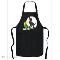 Bird Dinosaur Zookeeper Paleontologist Budgie Parakeet T Rex Apron thumb 0