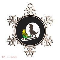 Bird Dinosaur Zookeeper Paleontologist Budgie Parakeet T Rex Ornament thumb 0