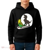 Bird Dinosaur Zookeeper Paleontologist Budgie Parakeet T Rex Kids Hoodie thumb 4