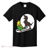 Bird Dinosaur Zookeeper Paleontologist Budgie Parakeet T Rex Kids T-Shirt thumb 0