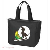 Bird Dinosaur Zookeeper Paleontologist Budgie Parakeet T Rex Tote Bag thumb 3