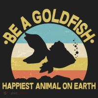 Be A Goldfish Happiest Animal On Earth Beanie thumb 2