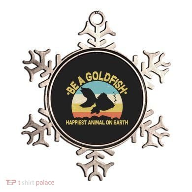 Be A Goldfish Happiest Animal On Earth Ornament