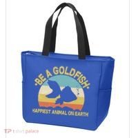 Be A Goldfish Happiest Animal On Earth Tote Bag thumb 3