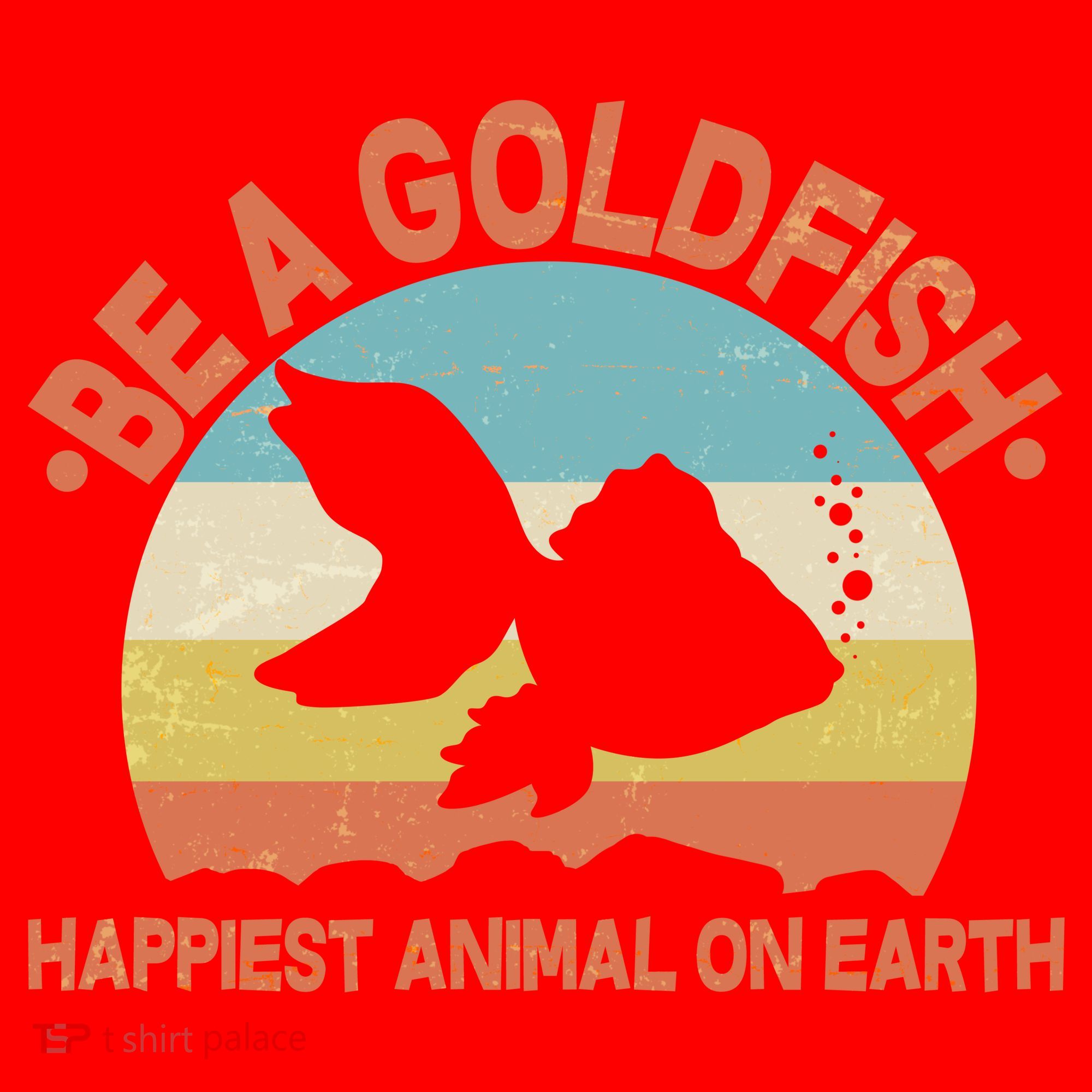 Be A Goldfish Happiest Animal On Earth Santa Hat
