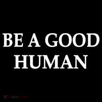Be A Good Human USA-Made Doggie Bandana thumb 2