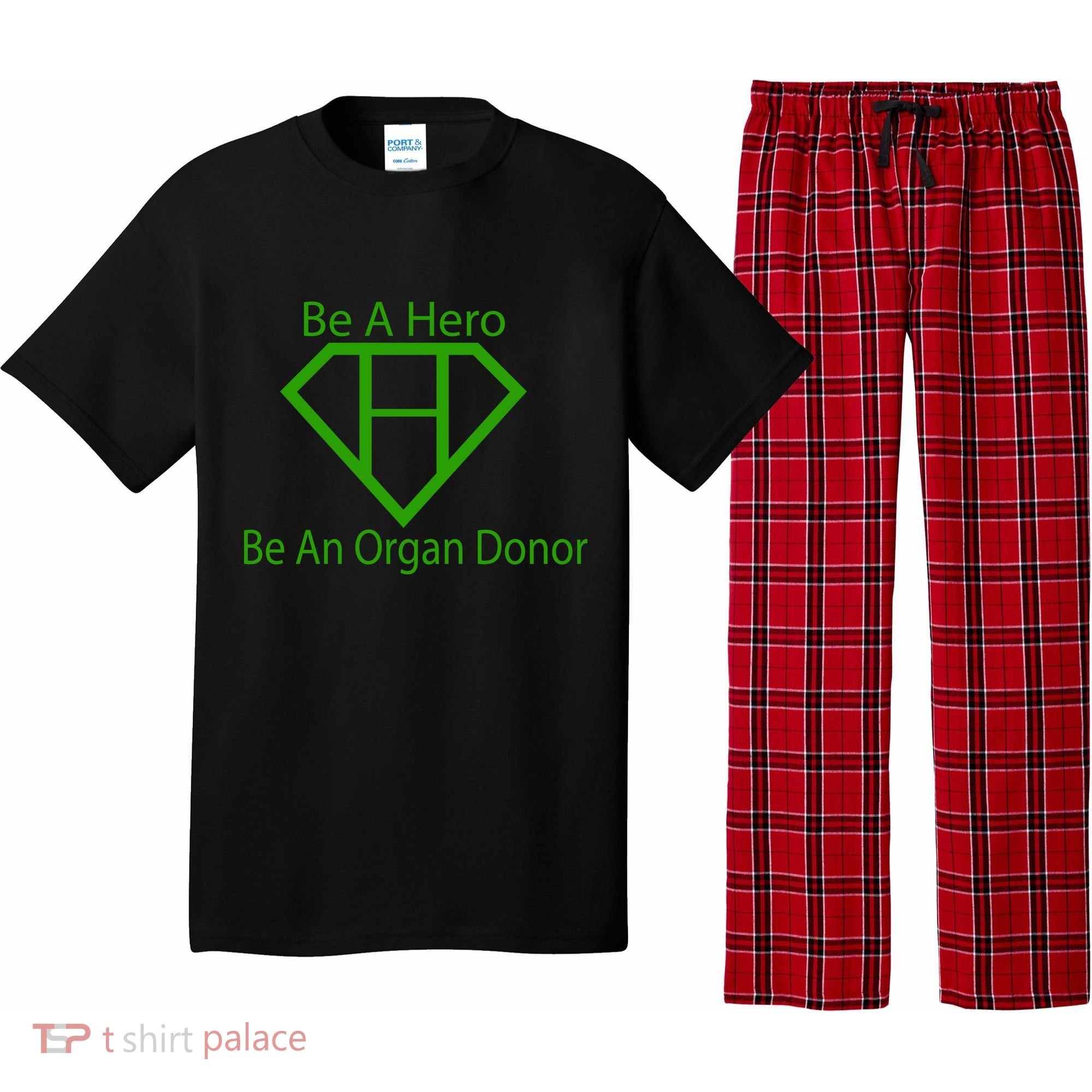 Be A Hero Organ Donor Pajama Set