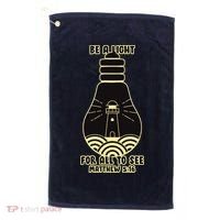 Be A Light For All To See Golf Towel thumb 0