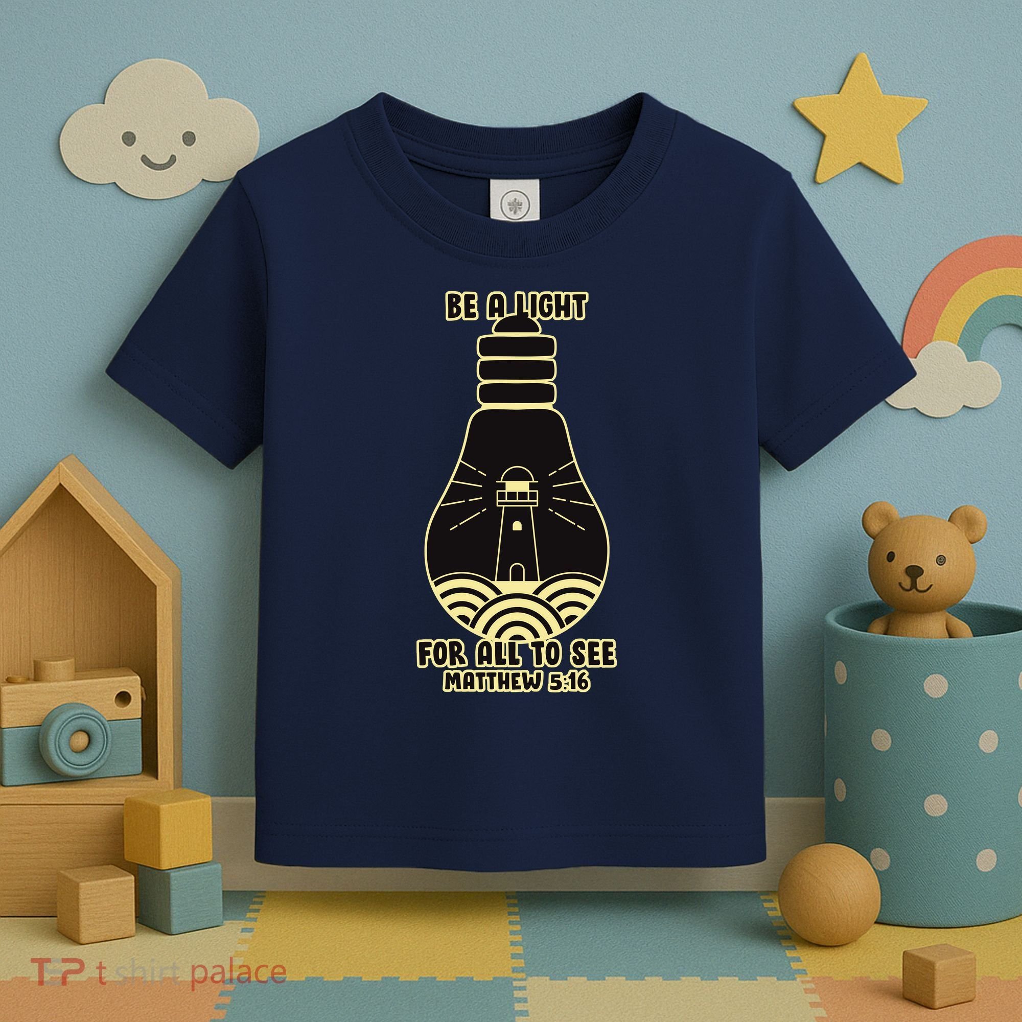 Be A Light For All To See Toddler T-Shirt