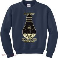 Be A Light For All To See Kids Sweatshirt thumb 0