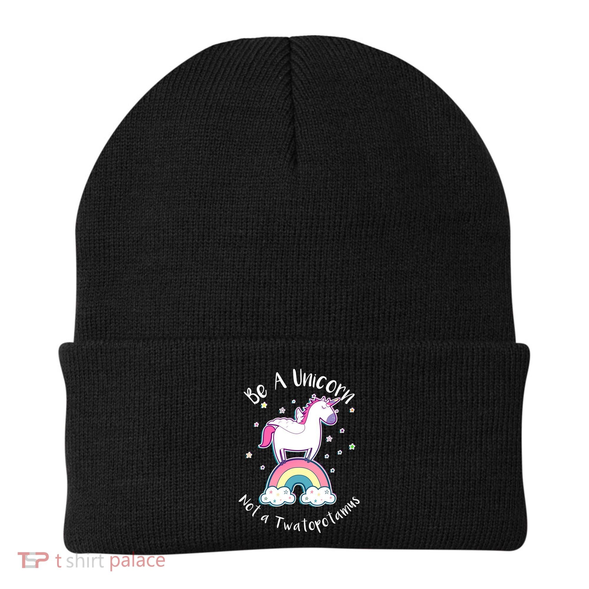 Be A Unicorn Not A Twatopotamus Beanie