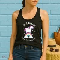 Be A Unicorn Not A Twatopotamus Women's Tank Top thumb 2