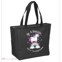 Be A Unicorn Not A Twatopotamus Tote Bag thumb 2