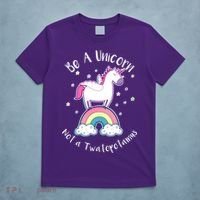 Be A Unicorn Not A Twatopotamus T-Shirt thumb 5