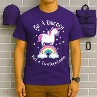 Be A Unicorn Not A Twatopotamus T-Shirt thumb 6