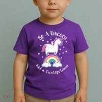 Be A Unicorn Not A Twatopotamus Toddler T-Shirt thumb 2