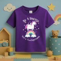 Be A Unicorn Not A Twatopotamus Toddler T-Shirt thumb 3