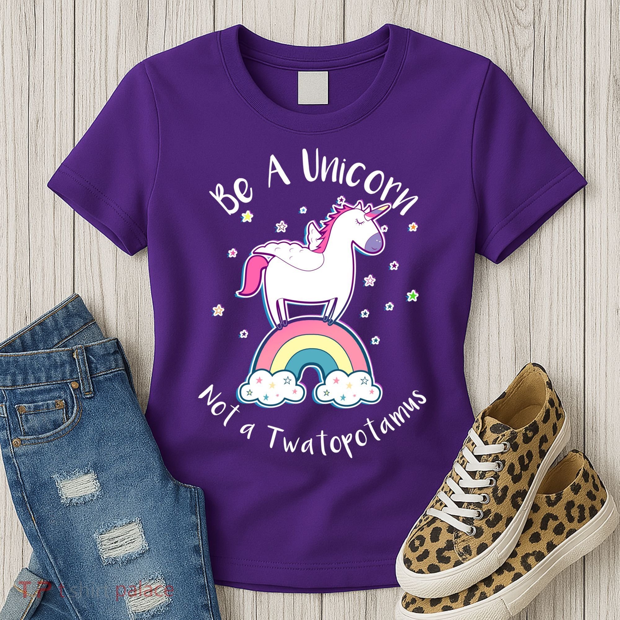 Be A Unicorn Not A Twatopotamus Women's T-Shirt