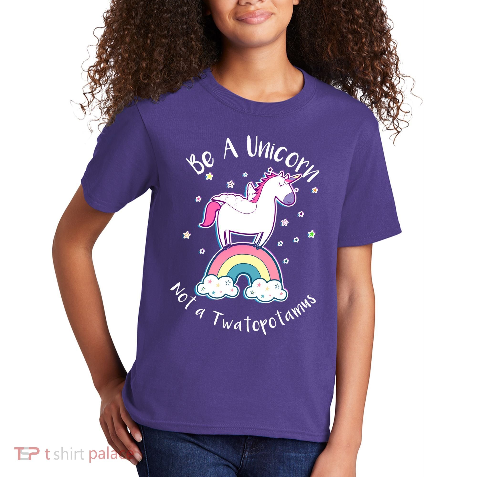 Be A Unicorn Not A Twatopotamus Kids T-Shirt