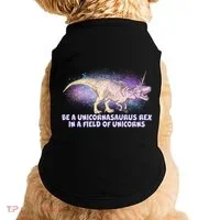 Be A Unicornasaurus Rex Doggie Tank thumb 0