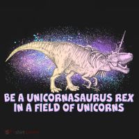 Be A Unicornasaurus Rex Doggie Tank thumb 4