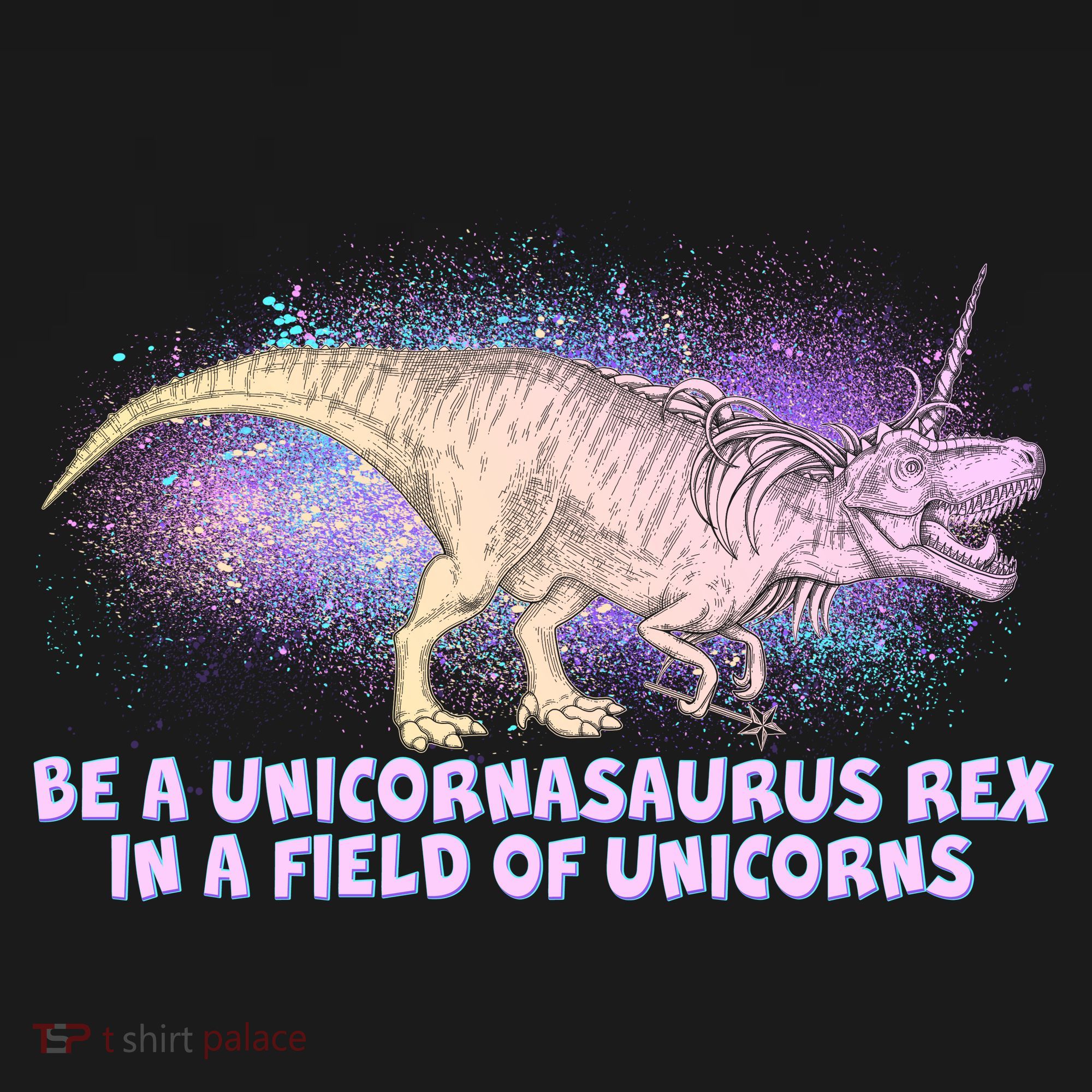 Be A Unicornasaurus Rex Doggie Tank