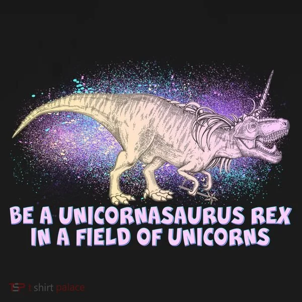 Be A Unicornasaurus Rex Doggie Tank
