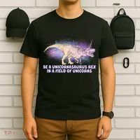 Be A Unicornasaurus Rex T-Shirt thumb 6