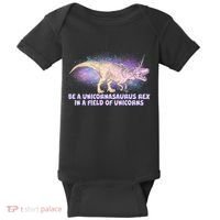 Be A Unicornasaurus Rex Baby Bodysuit thumb 0