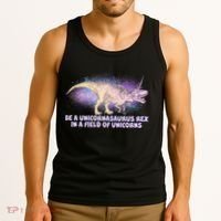 Be A Unicornasaurus Rex Tank Top thumb 3