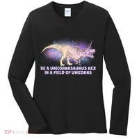 Be A Unicornasaurus Rex Women's Long Sleeve Shirt thumb 0