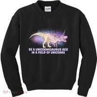 Be A Unicornasaurus Rex Kids Sweatshirt thumb 0
