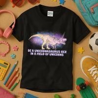Be A Unicornasaurus Rex Kids T-Shirt thumb 3