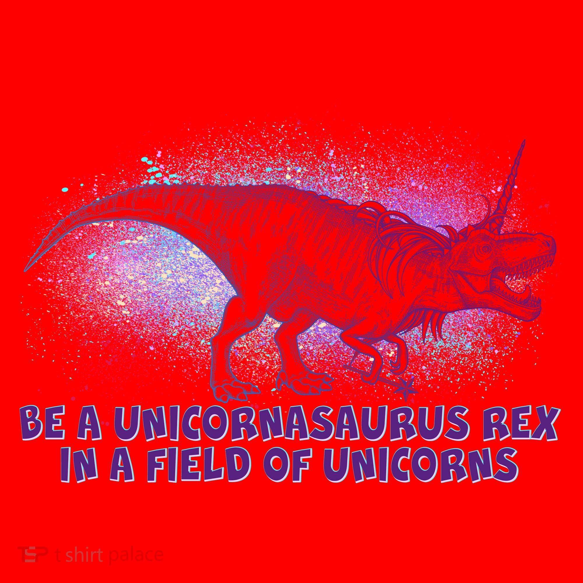 Be A Unicornasaurus Rex Santa Hat