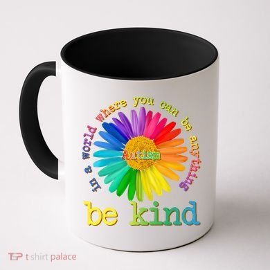 Be Anything Be Kind Autism Awareness Coffee Mug