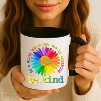 Be Anything Be Kind Autism Awareness Coffee Mug thumb 3