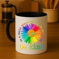 Be Anything Be Kind Autism Awareness Coffee Mug thumb 4