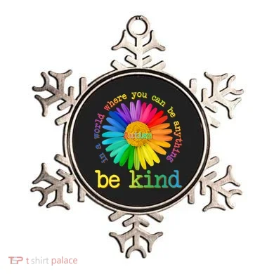 Be Anything Be Kind Autism Awareness Ornament