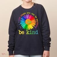 Be Anything Be Kind Autism Awareness Women's Sweatshirt thumb 0