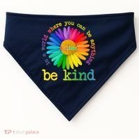 Be Anything Be Kind Autism Awareness USA-Made Doggie Bandana thumb 0