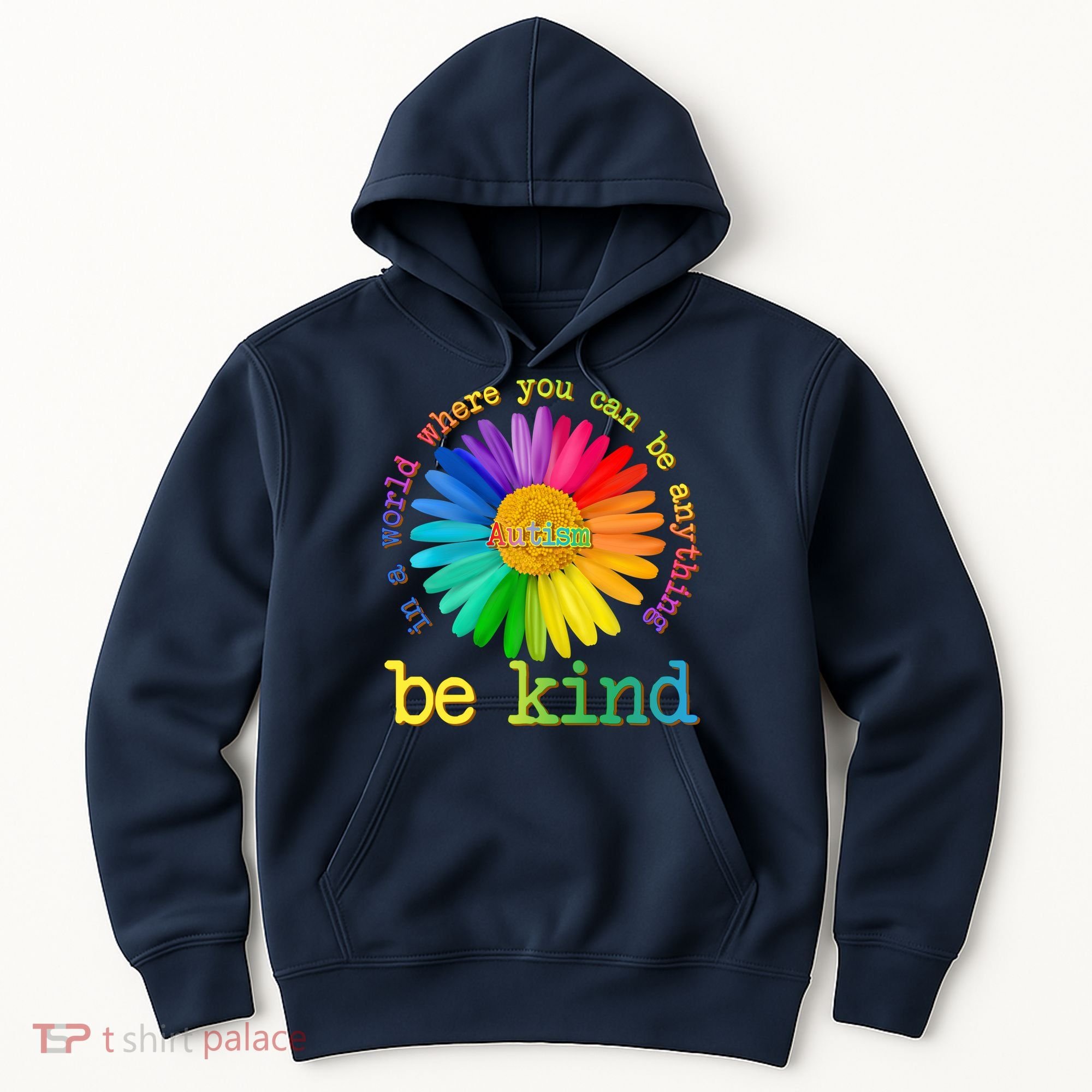 Be Anything Be Kind Autism Awareness Hoodie